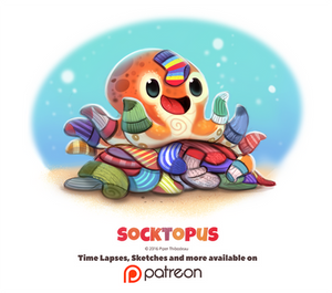 Day 1401. Socktopus