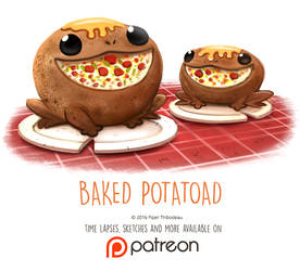 Day 1420. Baked Potatoad