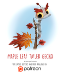 Day 1443. Maple Leaf-tailed Gecko