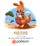 Daily Paint 1447. Marsoupial