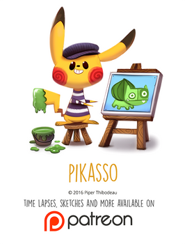 Daily Paint 1454. Pikasso