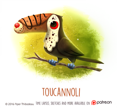 Daily Paint 1471. Toucannoli