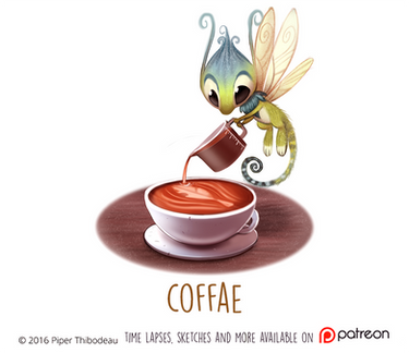 Daily Paint 1473. Coffae