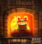 Daily Paint 1481. Firefox Place
