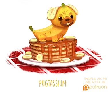 Daily Paint 1504. Pugtassium