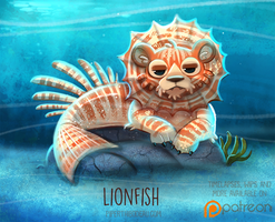 Daily Paint 1515. Lionfish