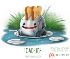 Daily Paint 1524. Toadster