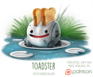 Daily Paint 1524. Toadster
