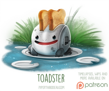 Daily Paint 1524. Toadster