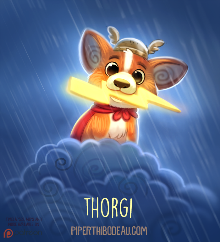 Daily Paint 1536. Thorgi