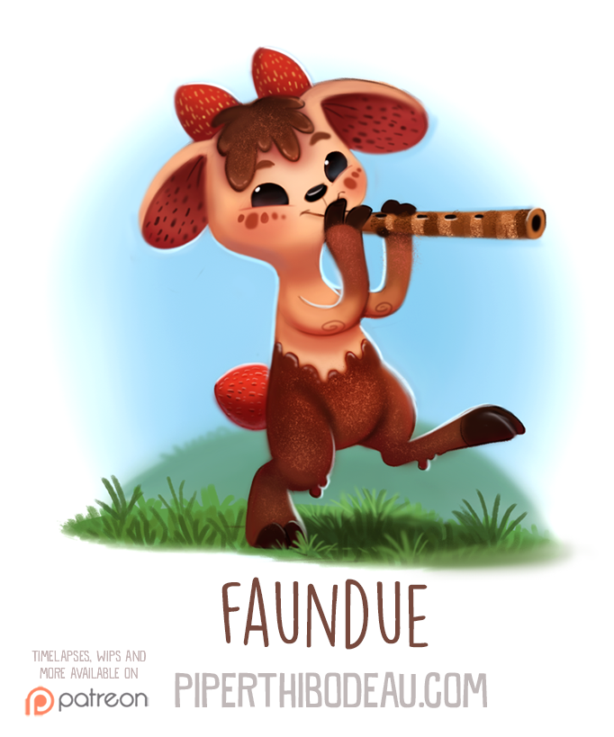 Daily Paint 1551. Faundue