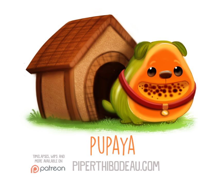 Daily Paint 1552. Pupaya