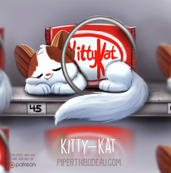 Daily Paint 1555. Kitty-Kat