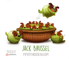 Daily Paint 1561. Jack Brussel