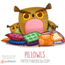 Daily Paint 1565. Pillowls