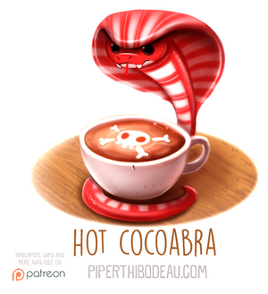Daily Paint 1568. Hot Cocoabra