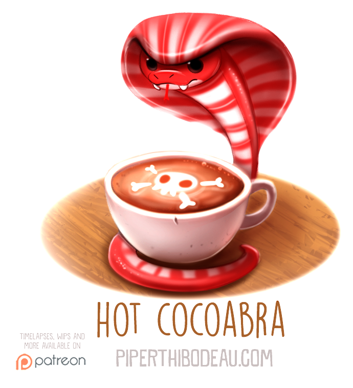 Daily Paint 1568. Hot Cocoabra