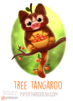 Daily Paint 1576. Tree Tangaroo