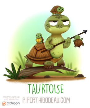 Daily Paint 1596. Taurtoise