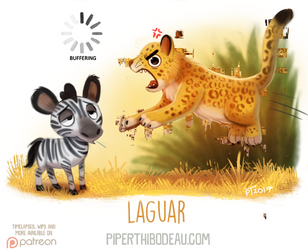 Daily Paint 1625. Laguar