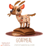 Daily Paint 1628. Goatmeal