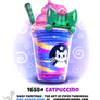 Daily Painting 1658# - Catpuccino