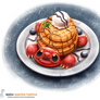 Daily Painting 1681# Waffle Turtle