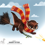 Daily Painting 1697# Harry Otter