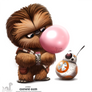 Daily Painting 1701# Chewie Gum