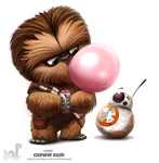 Daily Painting 1701# Chewie Gum