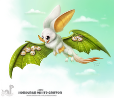 Daily Painting 1712# Honduran White Griffon