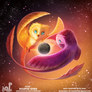 Daily Painting 1735# Eclipse Gods