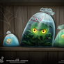 Daily Paint 1742# Monster Shop - Cthulhu