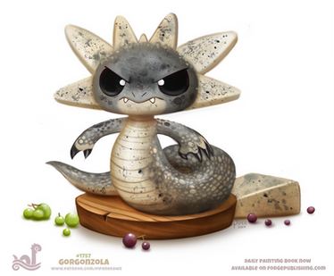 Daily Paint 1757# Gorgonzola