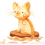 Daily Paint 1768# Purrmesan