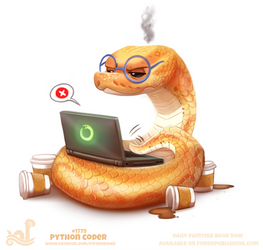 Daily Paint 1779# Python Coder
