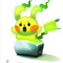 Daily Paint 1787# Pika-boo!