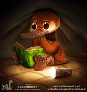 Daily Paint 1790# Goosebumps