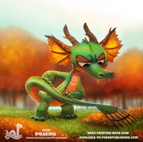 Daily Paint 1791# D'raking