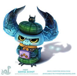 Daily Paint 1801# Ghoul Scout