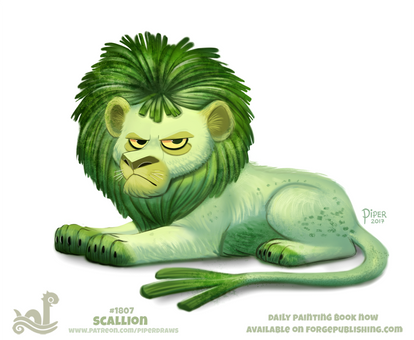 Daily Paint 1807# Scallion