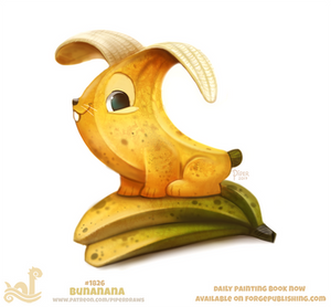 Daily Paint 1826# Bunana