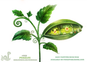 Daily Paint 1828# Peagle