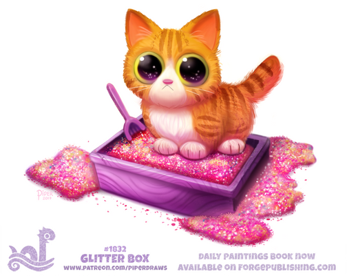 Daily Paint 1832# Glitter Box