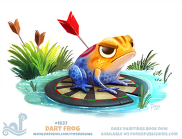 Daily Paint 1837# Dart Frog