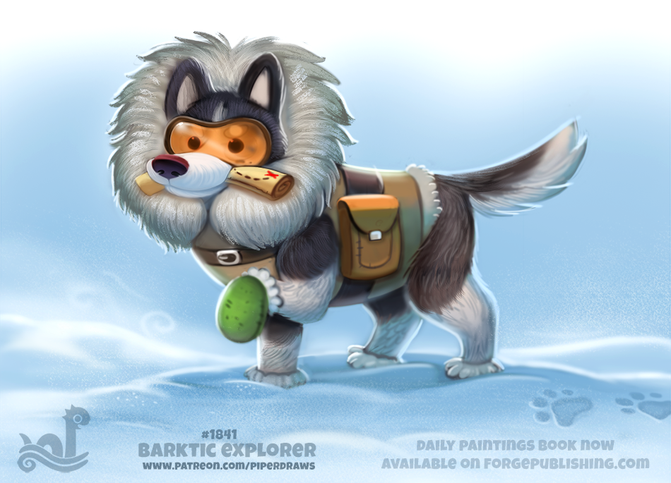 Daily Paint 1841# Barktic Explorer