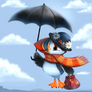 Daily Paint 1845# Mary Puffins