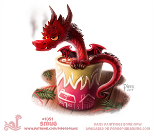 Daily Paint 1851# Smug