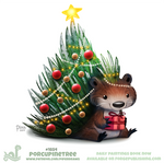 Daily Paint 1854# Porcupinetree by Cryptid-Creations