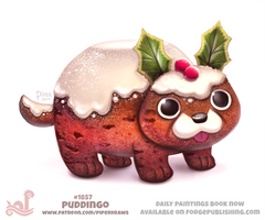 Daily Paint 1857# Puddingo